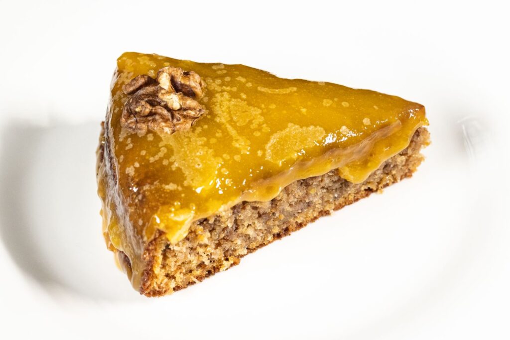 Bolo de Noz com ovos moles por Gonçalo Ramos