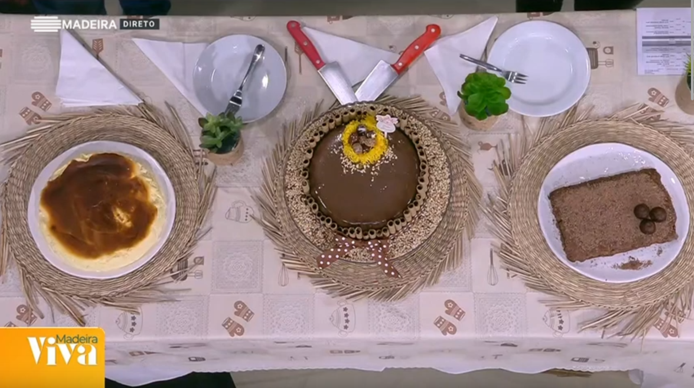 Chef Gonçalo Ramos no programa Madeira Viva, Páscoa 2024
